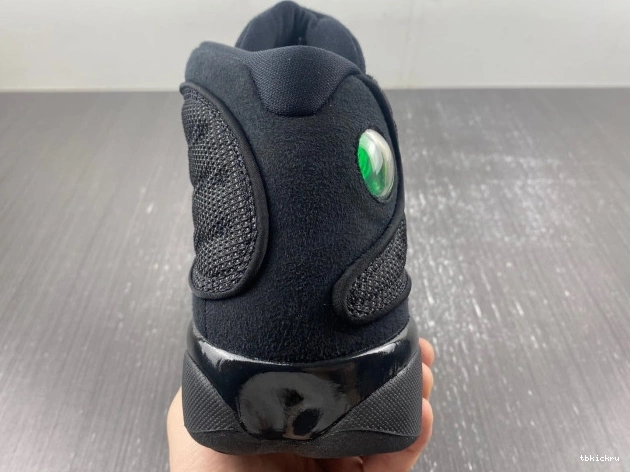 Rep TBkick 414571-011 Retro Jordan 13 Air Black Cat 0724